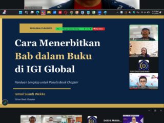 Puluhan Akademisi Ikuti Workshop Bab Buku Terindeks Bersama Ismail Suardi Wekkea
