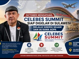 Oktober Mendatang, Celebes Summit Siap Digelar di Sulawesi Melalui Sinergi SEAAM dan IAI Rawa Aopa