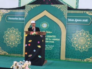 IAI Rawa Aopa Sosialisasikan Program Studi di Penamatan Santri Pesantren Hajjah Haniah Maros