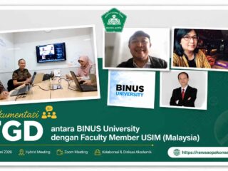 IAI Rawa Aopa dan BINUS Bahas Kolaborasi Riset dengan Akademisi USIM